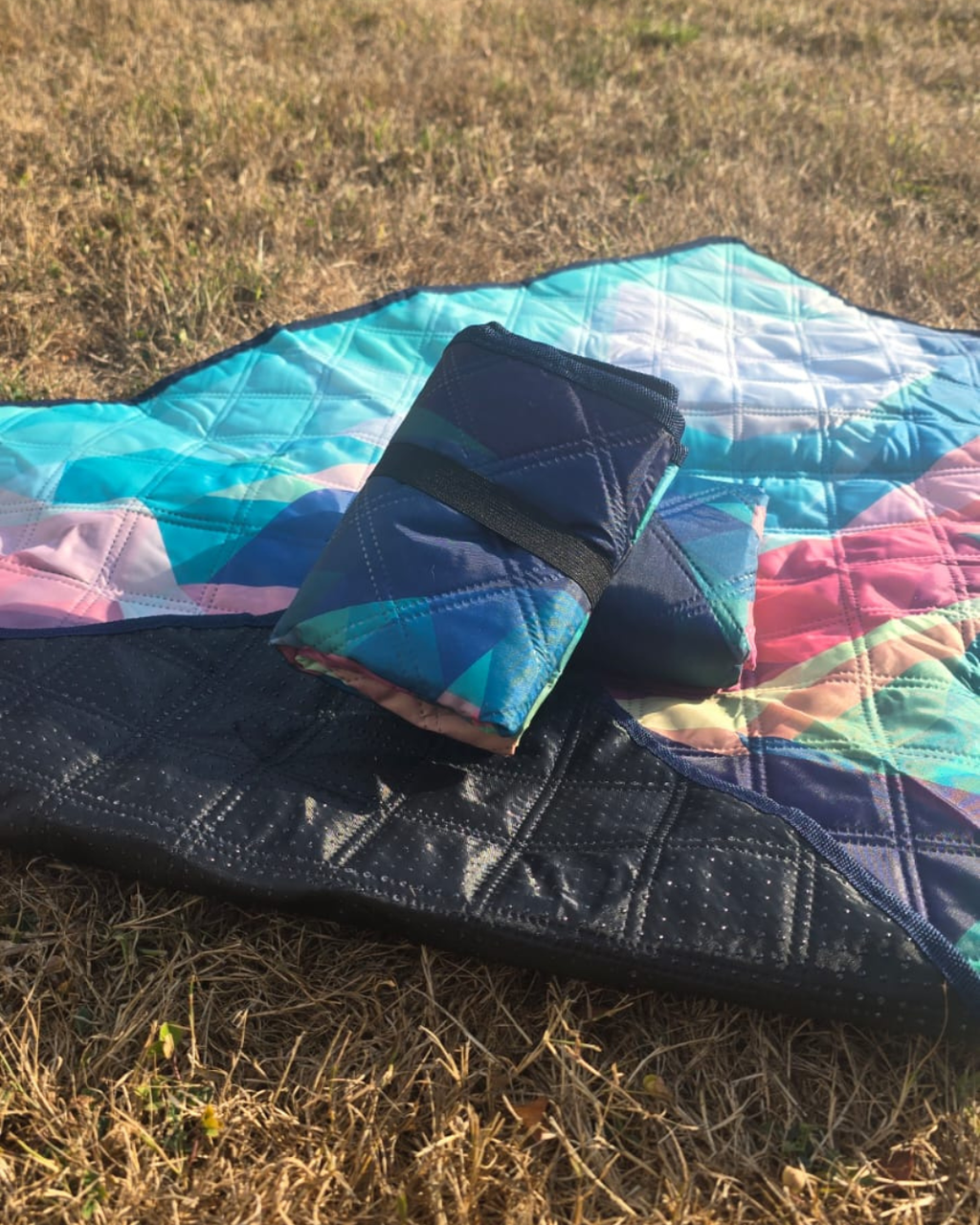 Dog Settle Mat - Mountain Print