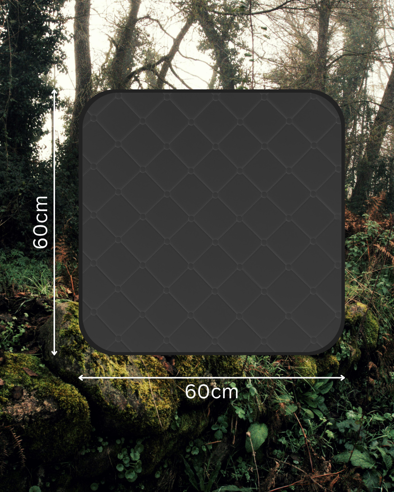 BumDry Waterproof Sit Mat - Charcoal
