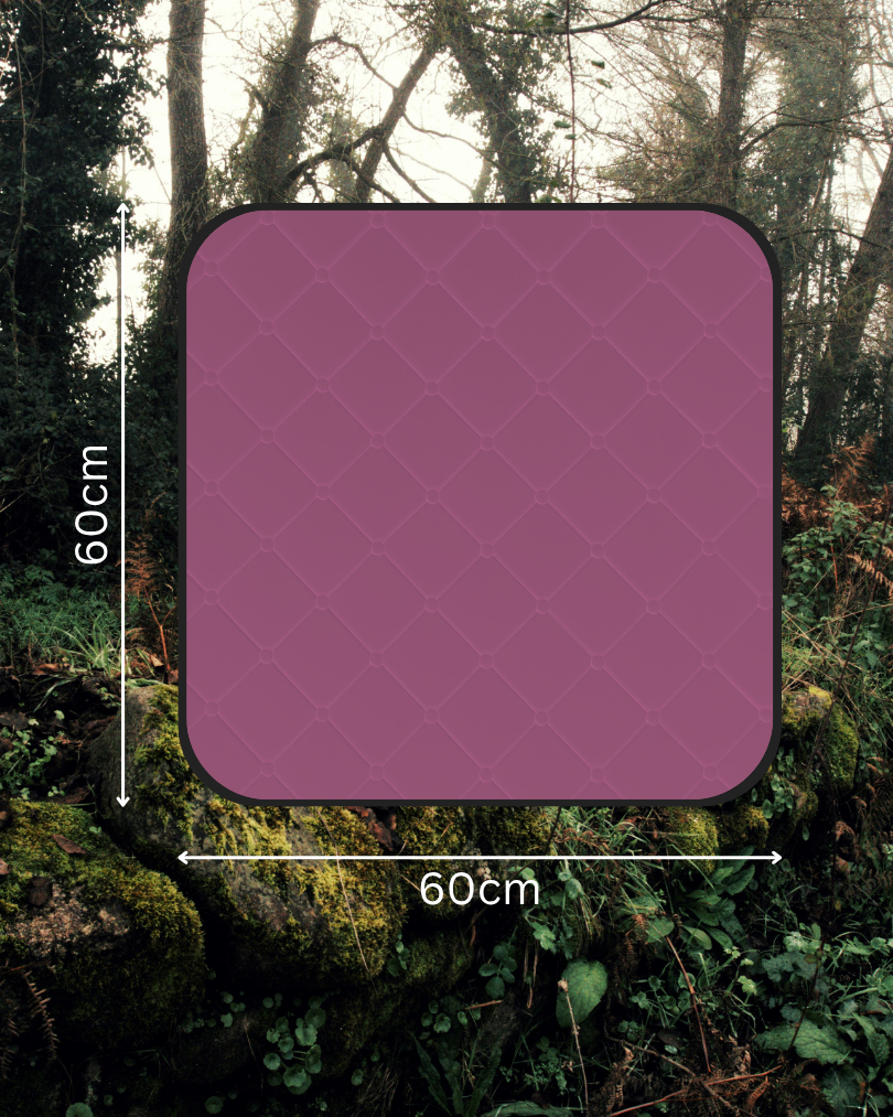 BumDry Waterproof Sit Mat - Pink