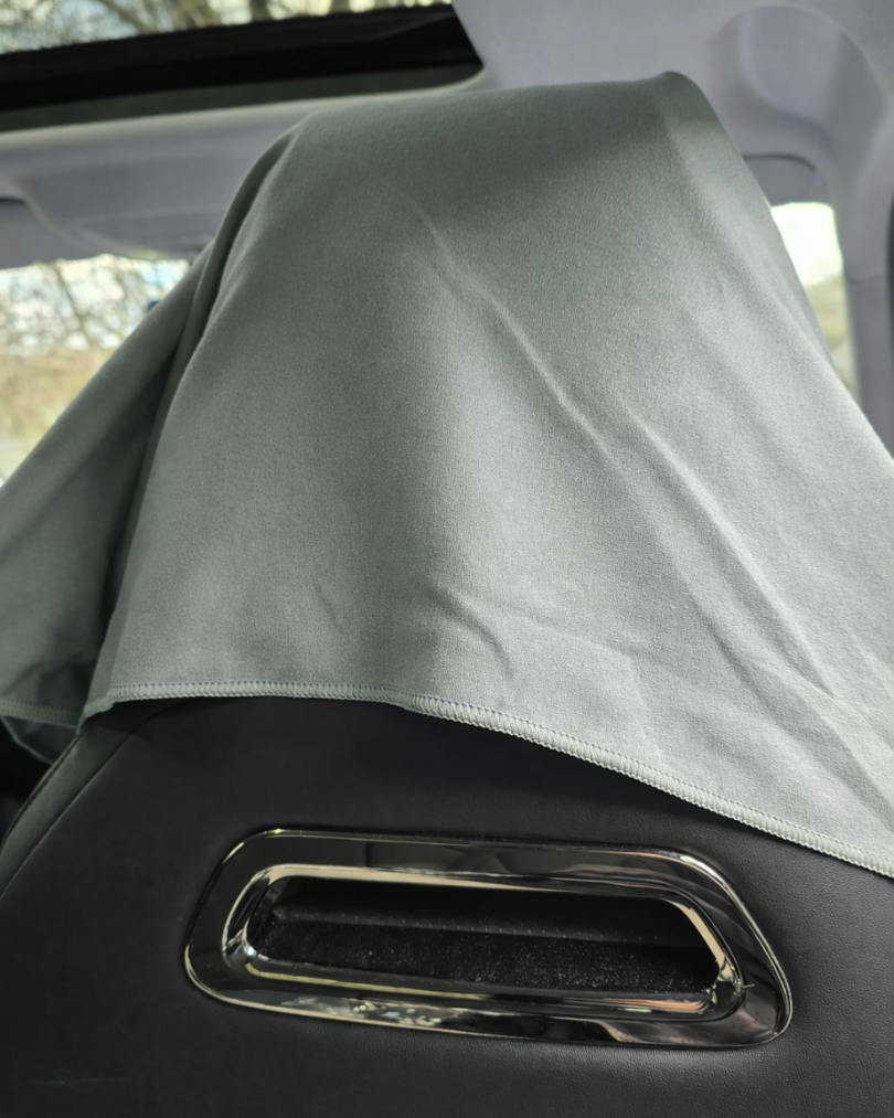 BumDry Car Seat Towel Cover - Green